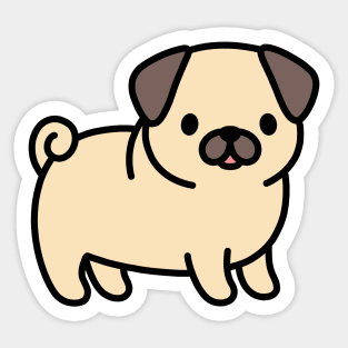 Pug Sticker